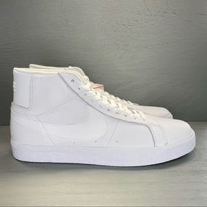 Nike SB Zoom Blazer Mid Triple White